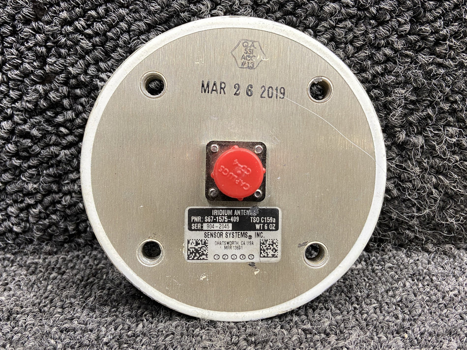 S67-1575-409 Sensor Systems Iridium Antenna