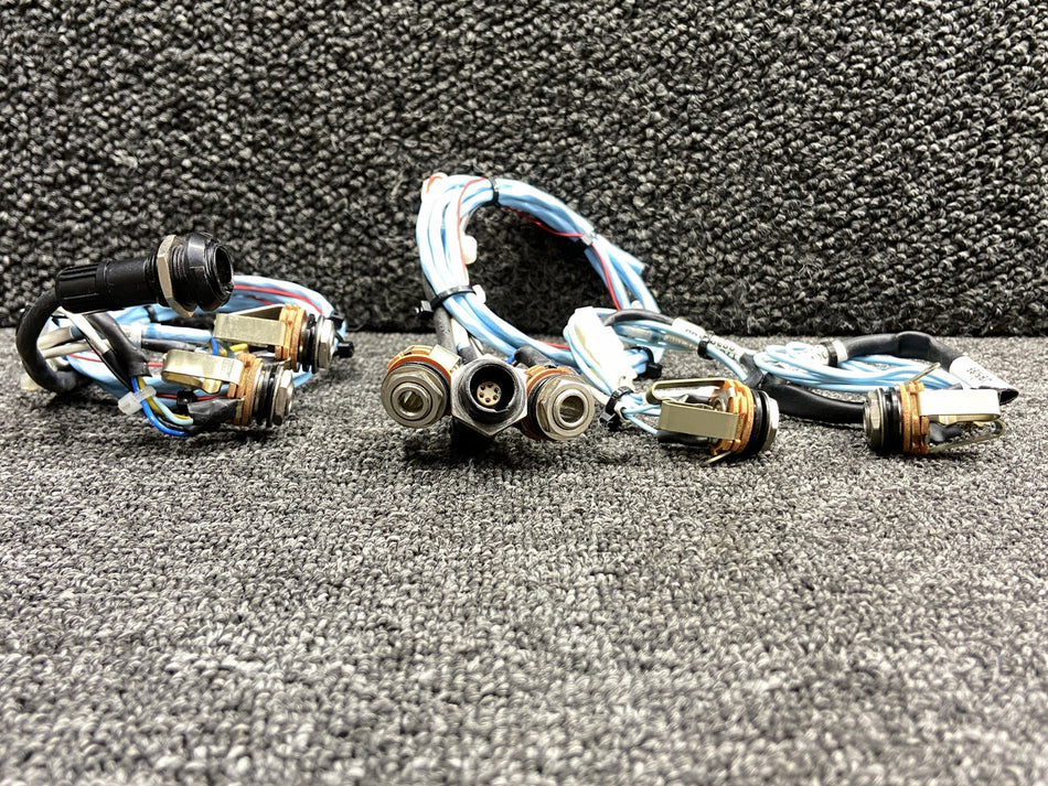 Z00.N7409190033, Z00.N7409190034 Socata TBM-700 Headset, Microphone Jack Set