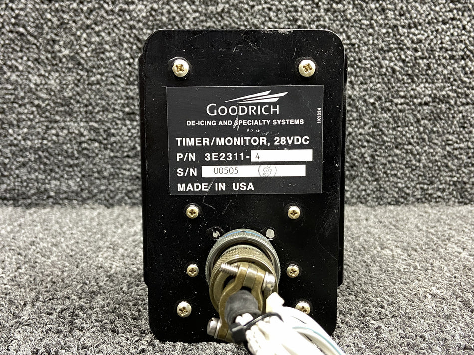 3E2311-4 (Alt: Z00.N6034747221) Goodrich De-Icing Timer, Monitor Unit (28V)