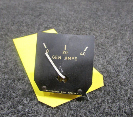813101 Stewart Warner Generator Amps Indicator (CORE) BAS Part Sales | Airplane Parts