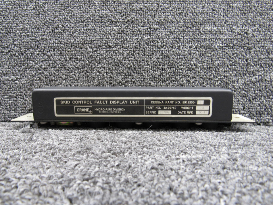 42-92750 (Alt: 9912305-9) Crane Skid Control Fault Display Unit