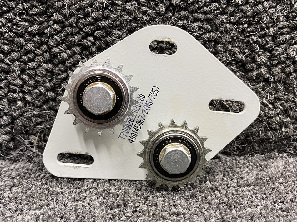 T700A2825020100 Socata TBM-700 Fuel Tension Adjuster Plate with Sprockets
