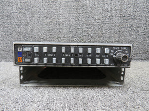 066-1055-03 Bendix King KMA-24 Audio Selector Panel with Tray and Mods (14-28V)