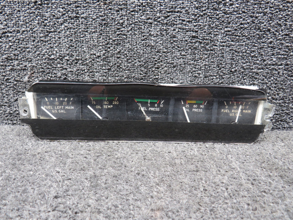 95241-017 Piper PA28-151 Engine Gauge Cluster Assembly