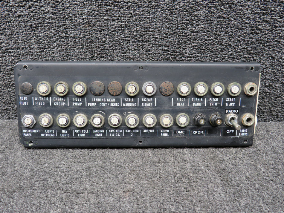 35209-000 Piper PA28-151 Circuit Breaker Panel Assembly