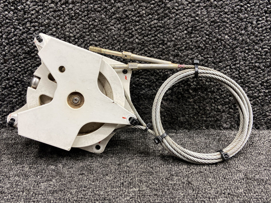 T700A2710059100 Socata TBM-700 Aileron Control Support LH w Pulley & Guard