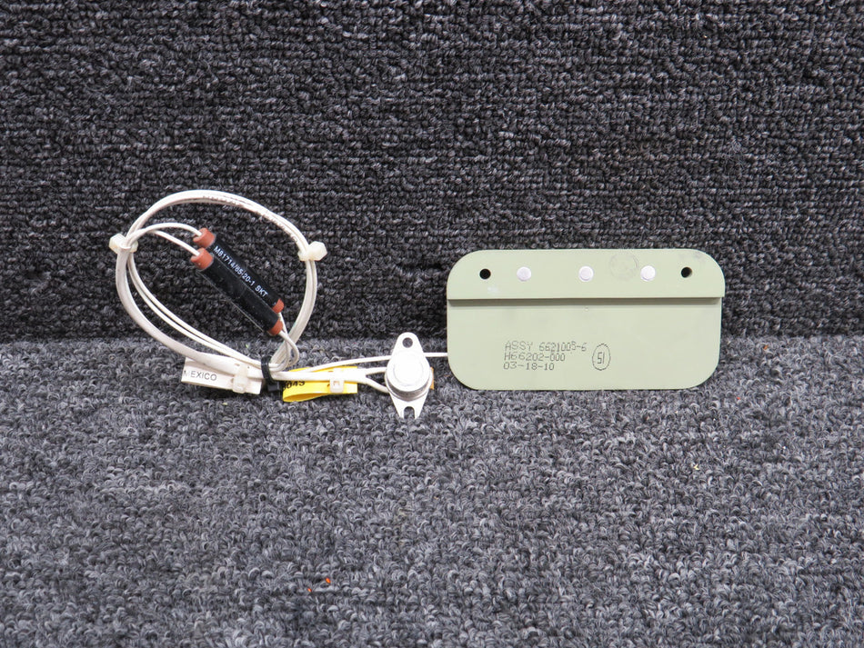 M1160140244 Cessna 560XL Citation XLS+ Thermostat Switch with Plate