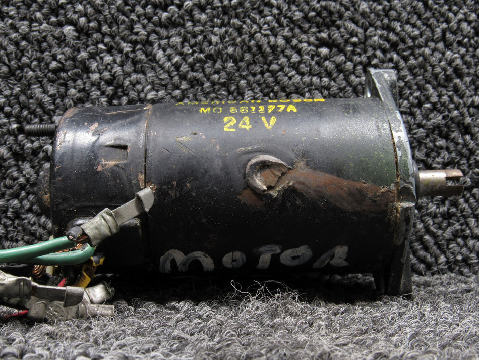 MO581177A (Use: 651-802) American Bosch Cowl Flap DC Motor (Core)