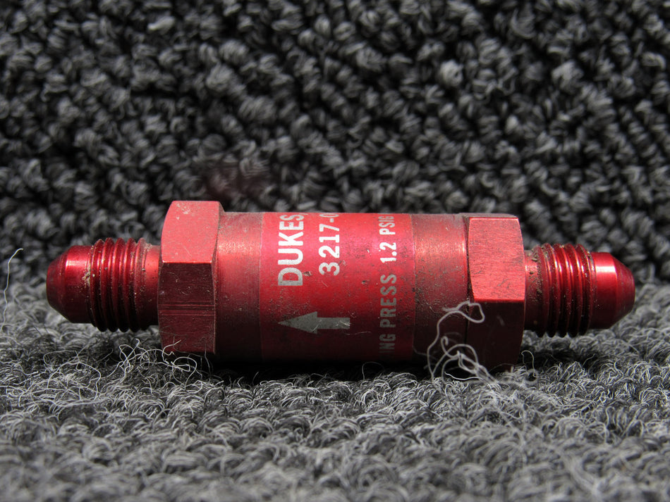 3217-00-11 Dukes Inc Fuel Check Valve