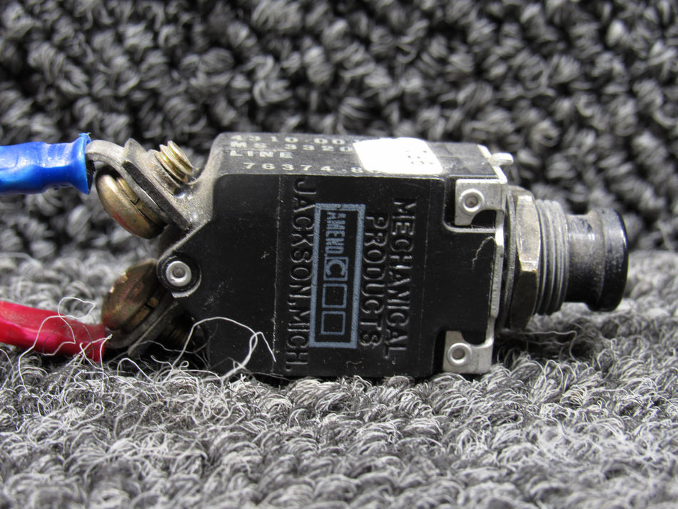 4310-001-5 Marque Deposee Falcon FA100 Push Circuit Breaker Switch