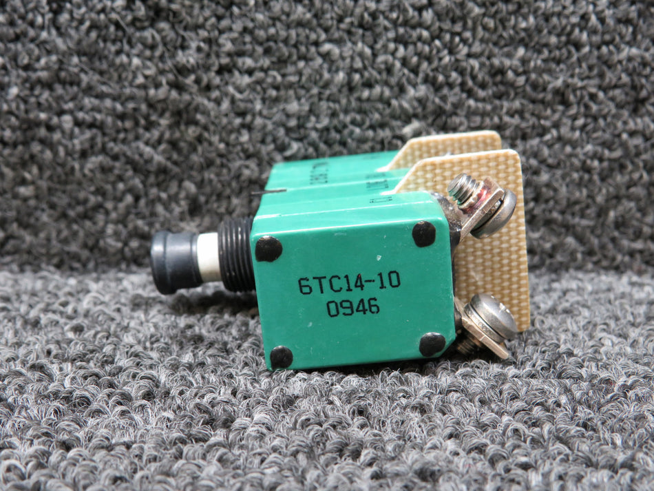 6TC14-10 Klixon Circuit Breaker Push Switch Assembly