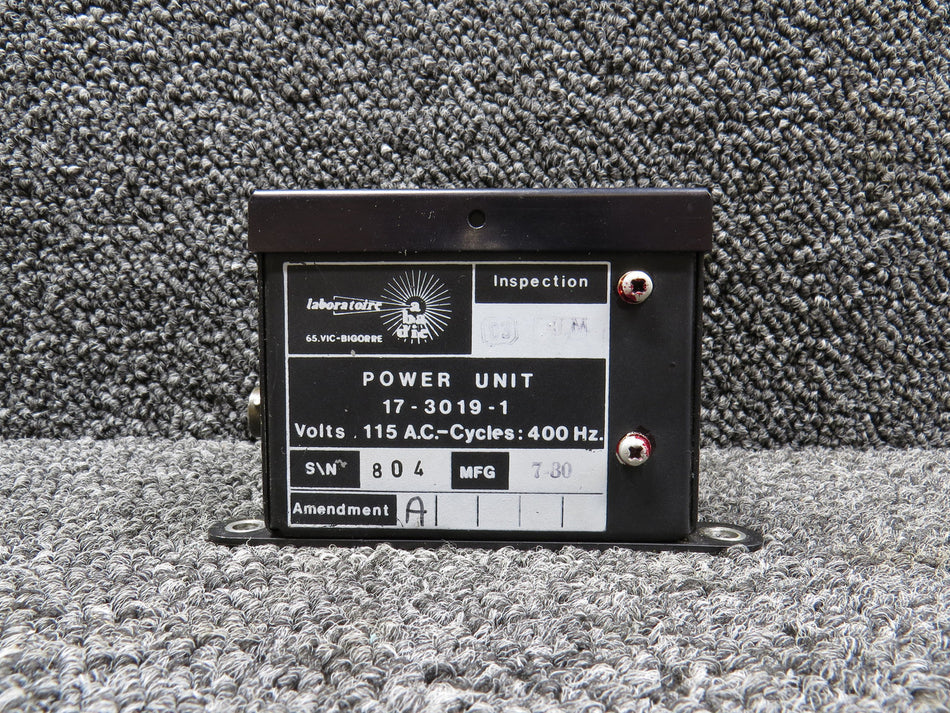 17-3019-1 Laboratoire Power Unit (115V, 400HZ)