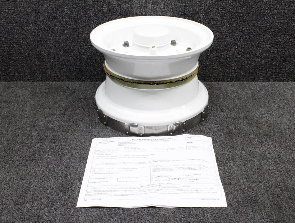40-202 (Alt: 9912222-2) Cleveland 22x8.0-10 Main Wheel Assembly Overhauled with 8130-3