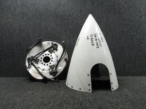 D3534, D3796 Cessna 401 Three Blade Prop Spinner Dome & Bulkhead