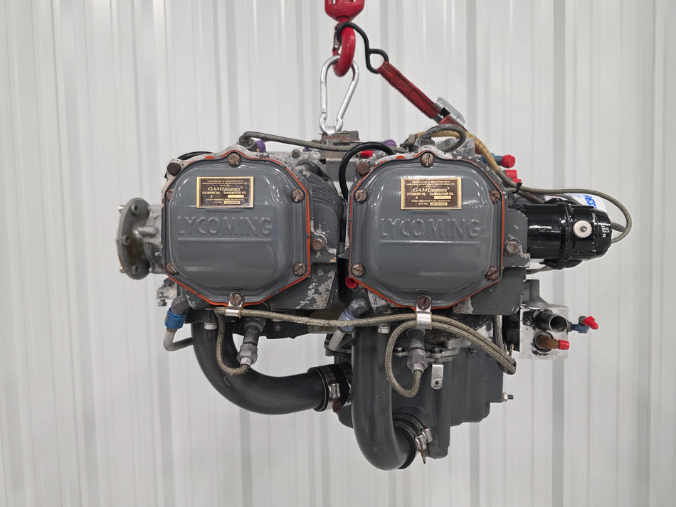 Lycoming IO-320-B1A Engine, 973 Hours SMOH (No Prop Strike)