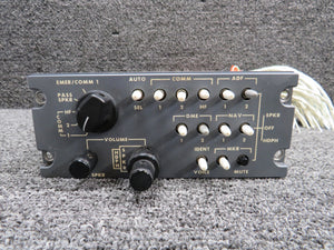 5635-1 Avtech Audio Selector Panel Assembly with Mods and Connector (Volts: 28)