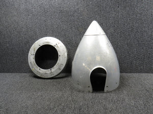 C3278-3, C3566-1 Beechcraft 58 Three Blade Prop Spinner Dome w Cap & Bulkhead