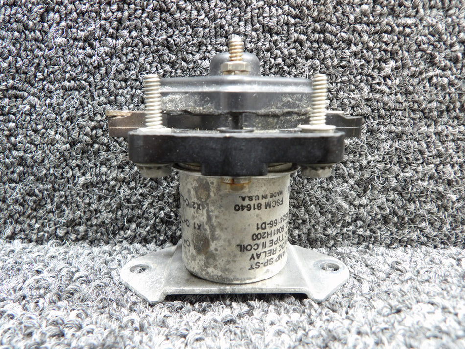 6041H200 (Alt: MS24166-D1) Eaton Type II Coil Relay (Volts: 28, Amps: 50)