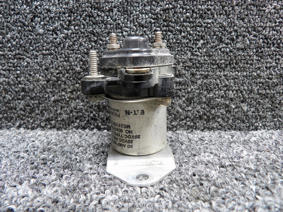 6041H200 (Alt: MS24166-D1) Eaton Type II Coil Relay (Volts: 28, Amps: 50)