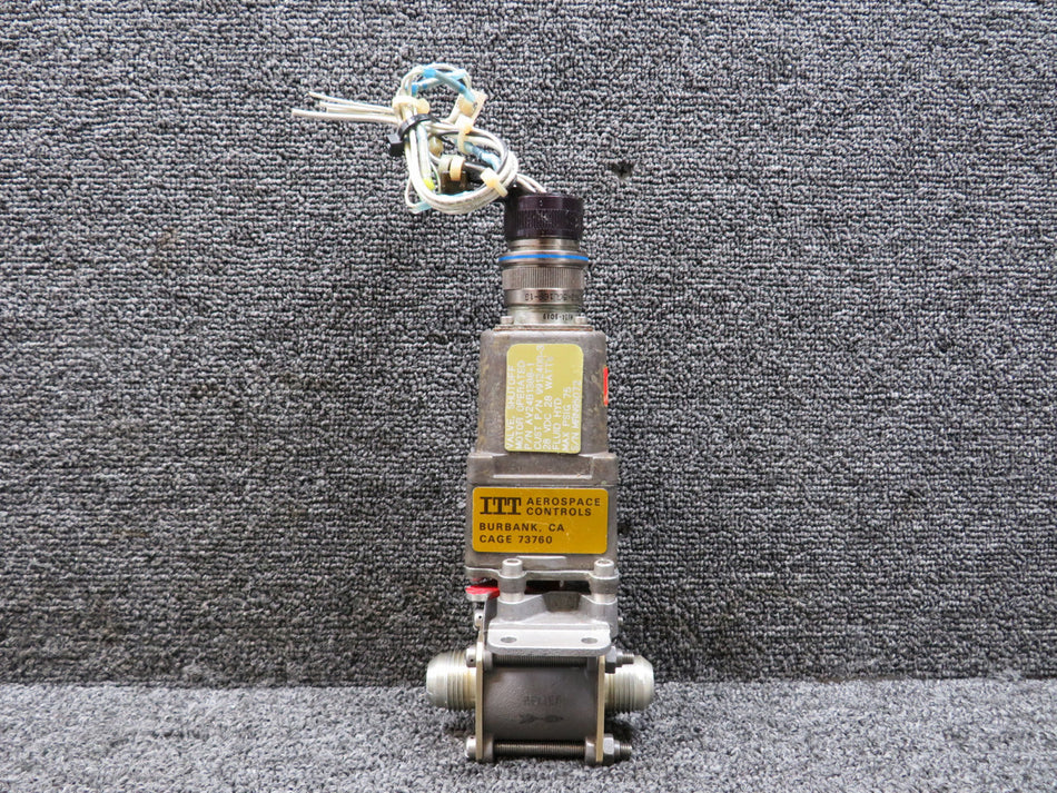 AV24B1388-1 (Alt: 9912400-3) ITT Aerospace Shutoff Valve Assembly (Volts: 28)