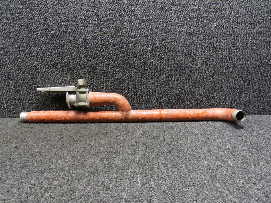 83838-002, 2431T1001 Piper PA46-310P Crossover Duct with Shutoff Valve