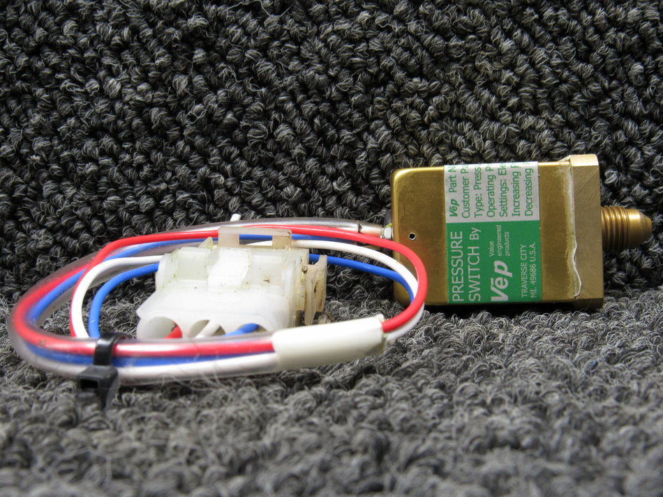 679-1 (Alt: 90-380002-3) Vep Beechcraft KA200 Pressure Switch Assembly