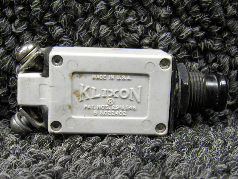 7274-2-7.5 (Alt: MS26574-7.5) Klixon Beechcraft KA200 7.5 Amp Circuit Breaker