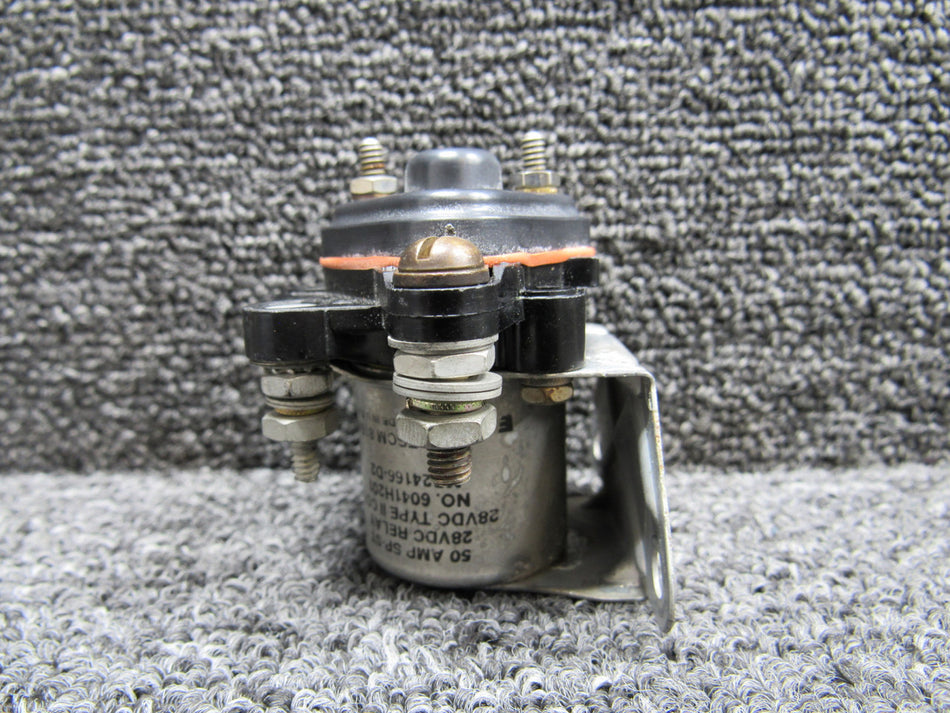 6041H201 (Alt: MS24166-D2) Eaton Type II Coil Relay (Volts: 28, Amps: 50)