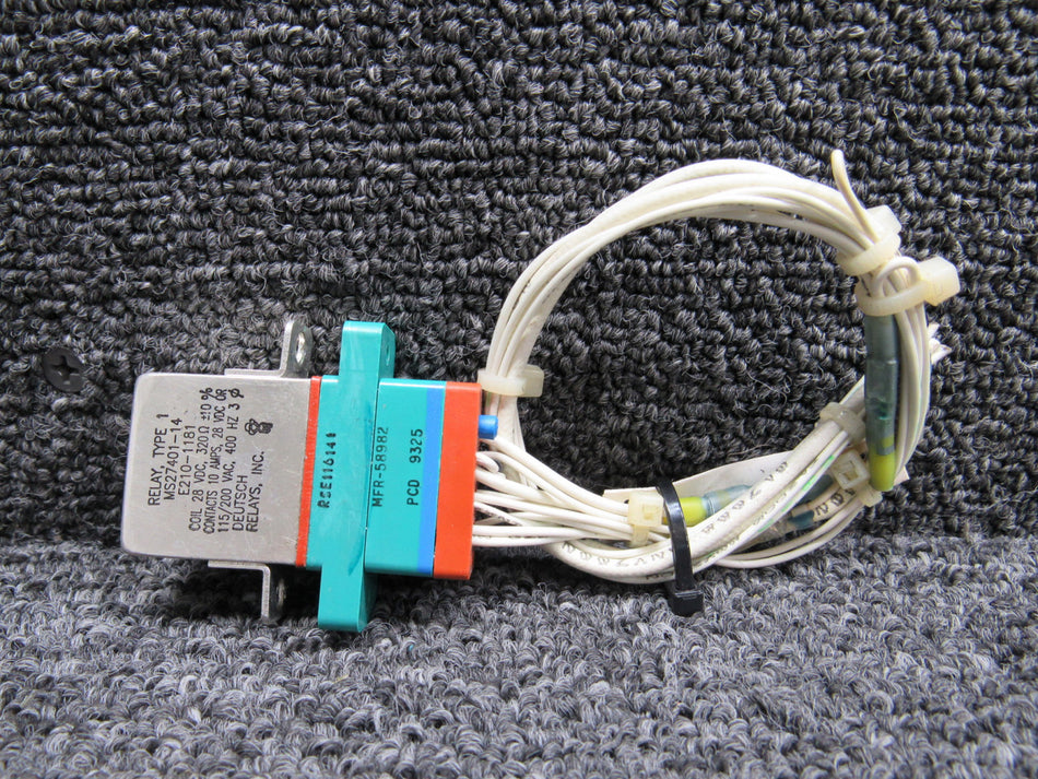 E210-1181 (Alt: MS27401-14) Deutsch Type 1 Relay Assembly (Volts: 28, Amps: 10)