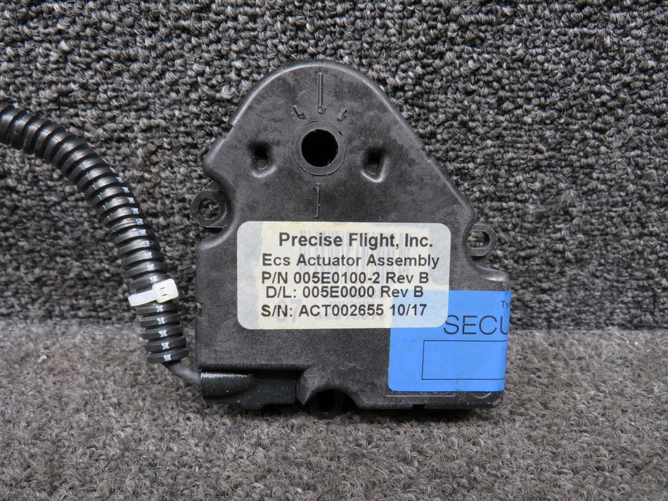 005E0100-2 Cirrus SR22 Precise Flight ECS Actuator Assembly