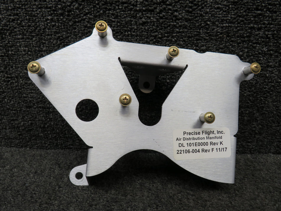 22106-004 (Alt: 21-60-01) Cirrus SR22 Dual Actuator Mounting Plate Assembly