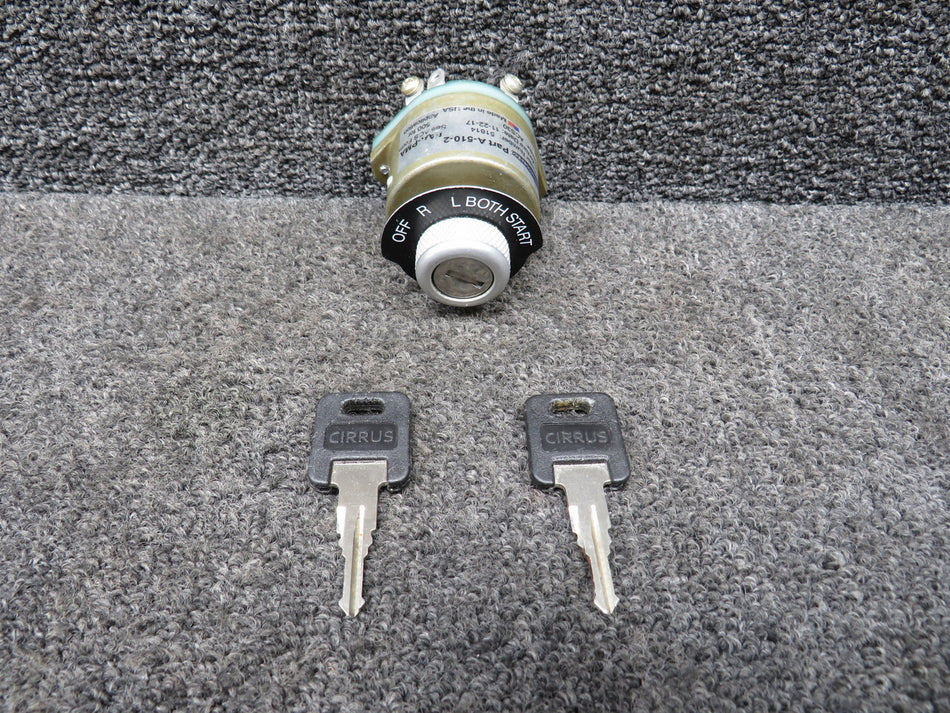 A-510-2 ACS Products Ignition Switch Assembly with Keys