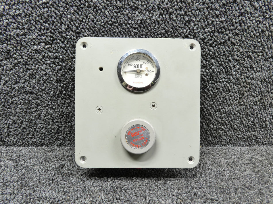 24552-00 Scott Panel Mounted Oxygen Regulator Assembly (Core)