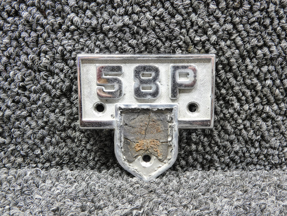 102-000027-1 Beechcraft 58P Emblem (Less Crest)