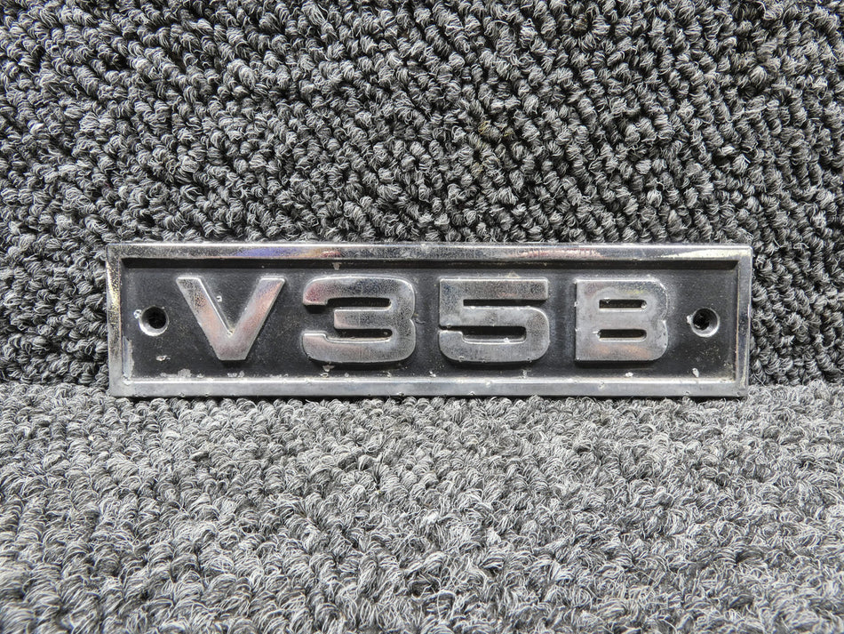 Beechcraft V35B Identification Emblem