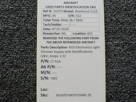 N316TD-KX070726ML-39BS-OG
