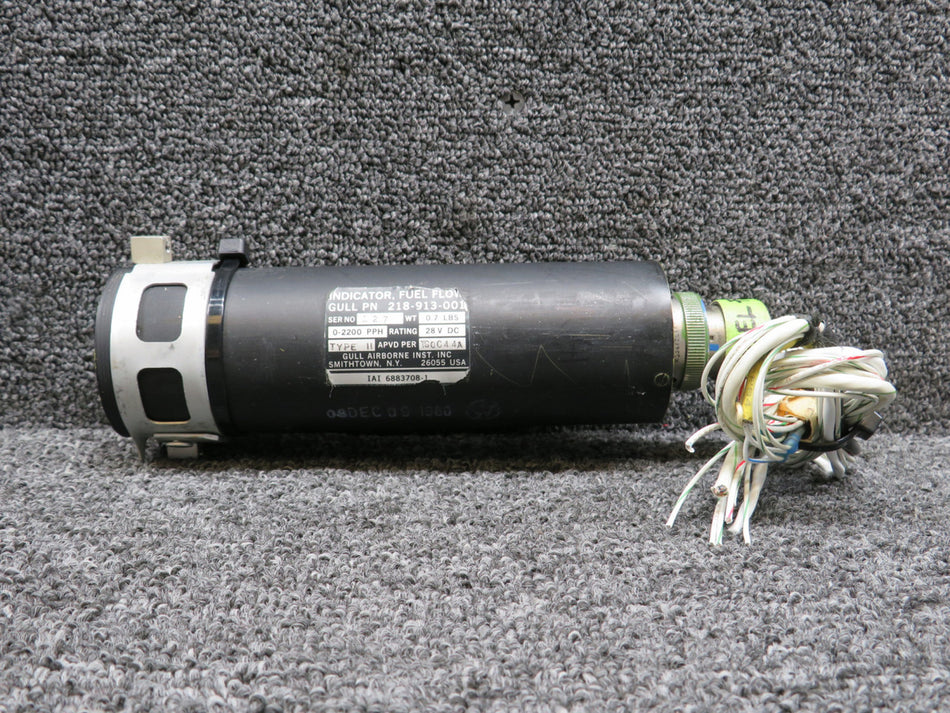 218-913-001 (Alt: 6883708-1) Gull Airborne Fuel Flow Indicator (Volts: 28)