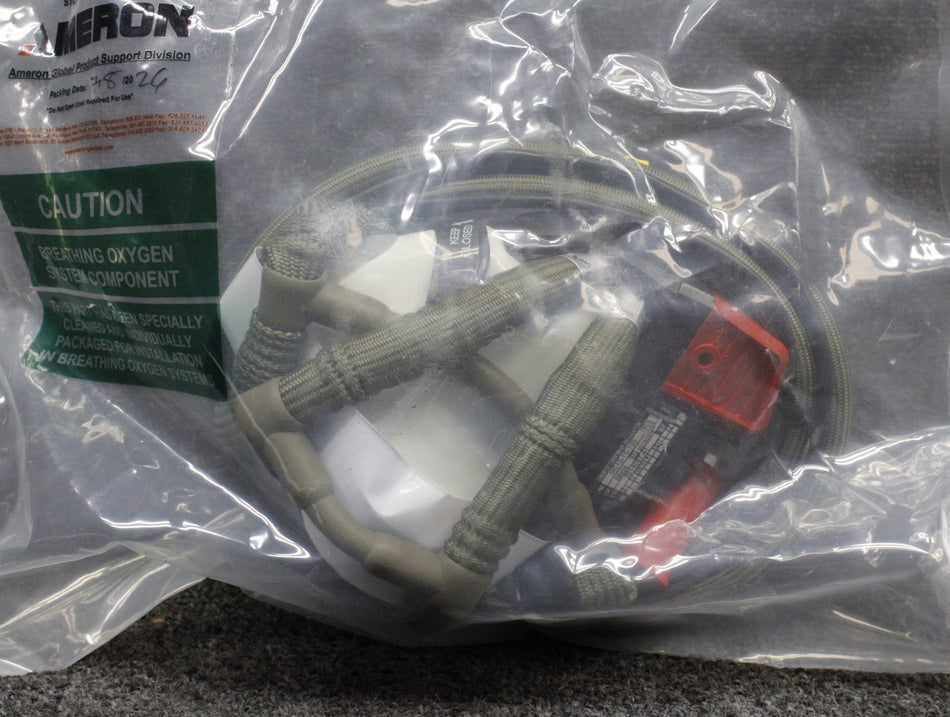 MC10-15-109 Eros Oxygen Mask and Regulator Assembly Overhauled with 8130-3