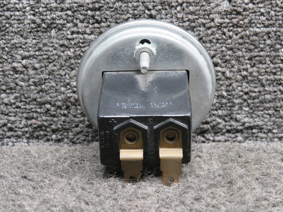 15007 Stewart-Warner Hobbs Hour Meter Indicator 4-40 Volts (Hours: 2252.1)