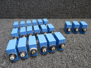 S-1360-5L, S-1360-8L Wood Electric Push Circuit Breaker Set of 21 (Amps: 5, 8)