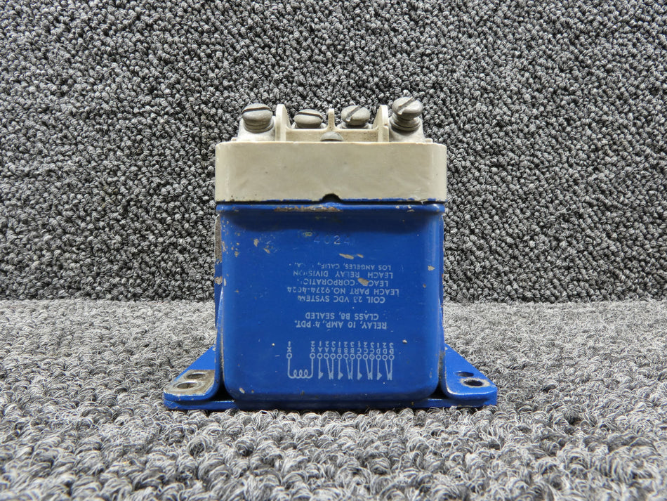 9274-4024 Leach Corporation Sealed Coil Relay (28V, 10A)