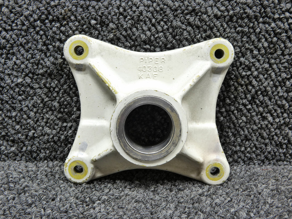 40309-000 (Cast: 40308) Piper Main Landing Gear Side Brace Fitting Fwd