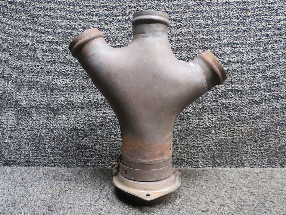 1555011-10 Continental TSIO-360-CB Aft Engine Exhaust Collector RH