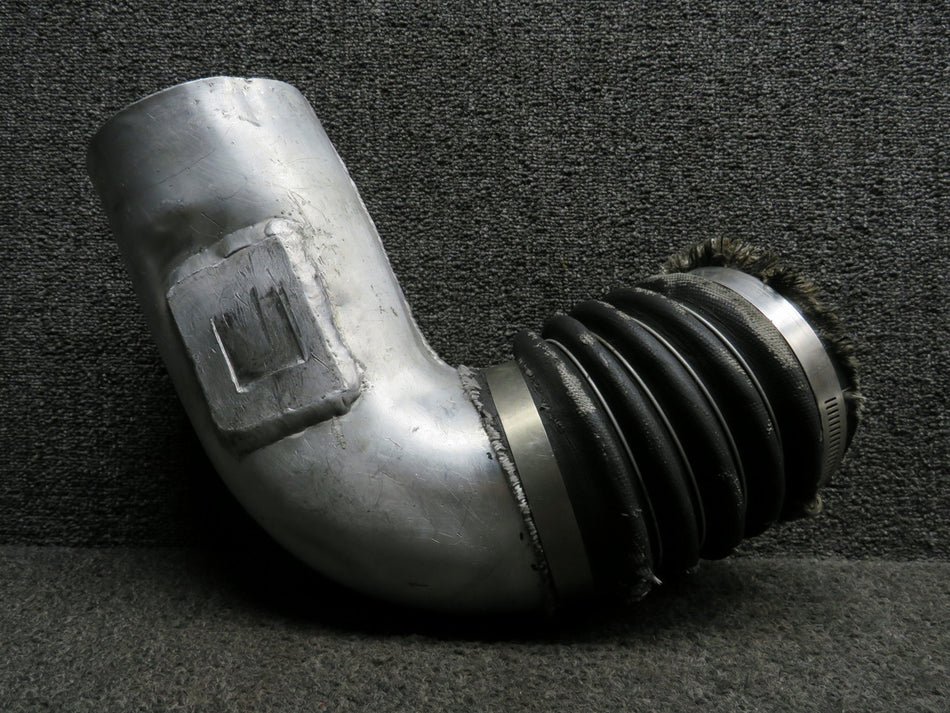 1550155-4 Continental TSIO-360-CB Aft Engine Turbocharger Duct Assembly