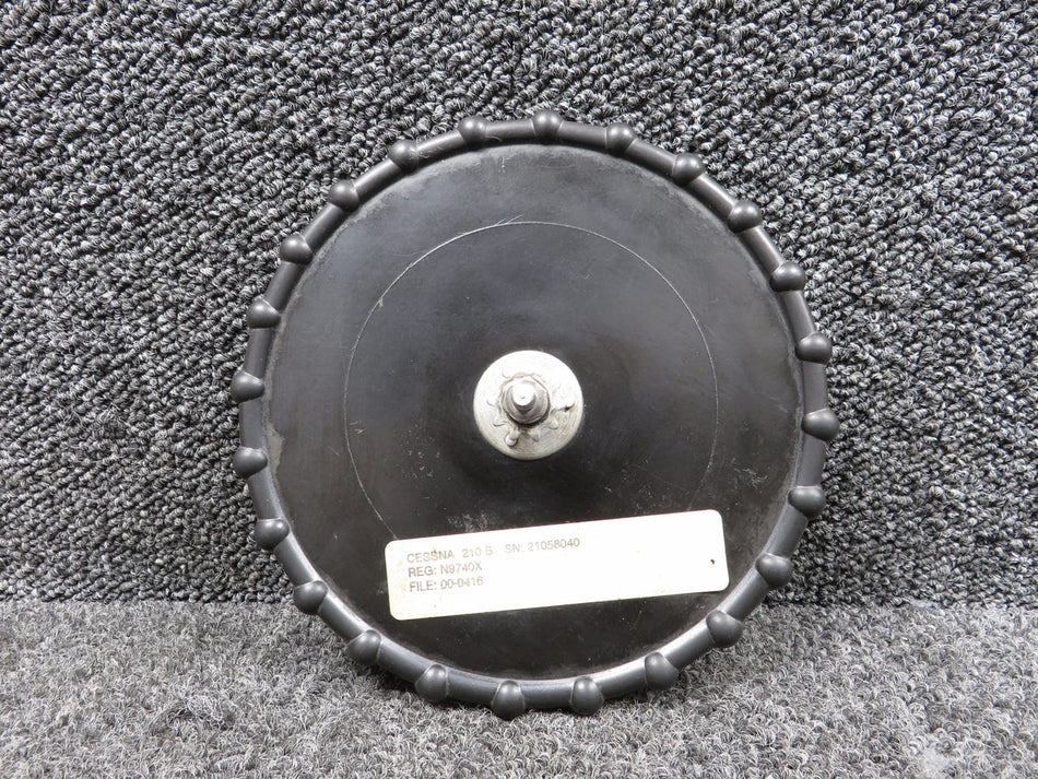 1260428-1 Cessna 210B Rudder Trim Wheel Assembly