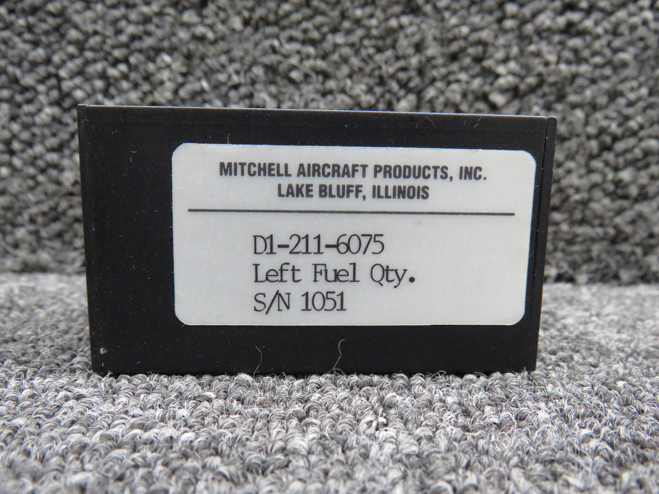 D1-211-6075 Mitchell Left Fuel Quantity Indicator