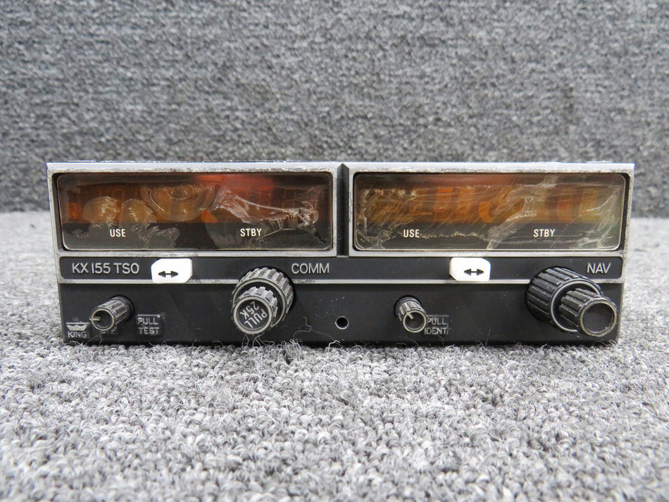 069-1024-05 King Radio KX-155 VHF Nav-Comm Glideslope Receiver with Mods (28V)