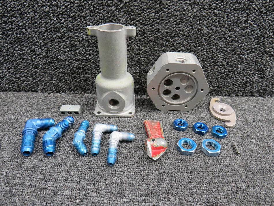 HE825-1 (Alt: 35-921154-602) H&E Fuel Selector Valve Assembly (Core)