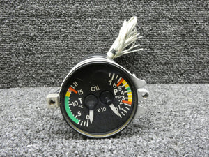 124-251 (Alt: 6883706-1) Kratos Temperature & Pressure Oil Indicator