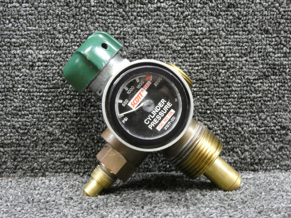 21217-00 Scott Cylinder Pressure Gauge Assembly